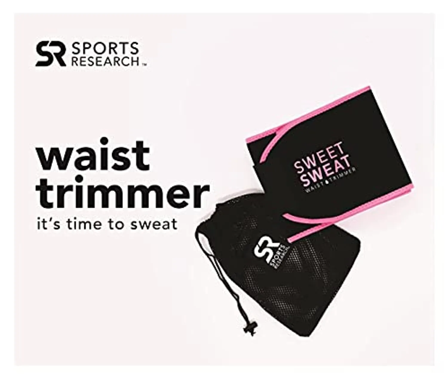 Sweet Sweat Waist Trimmer - Premium Waist Trainer Belt for Women & Men
