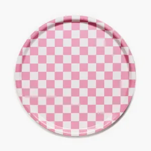 Tablett "Checker Round 38 cm"