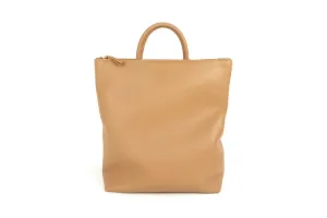 Tan Leather Backpack