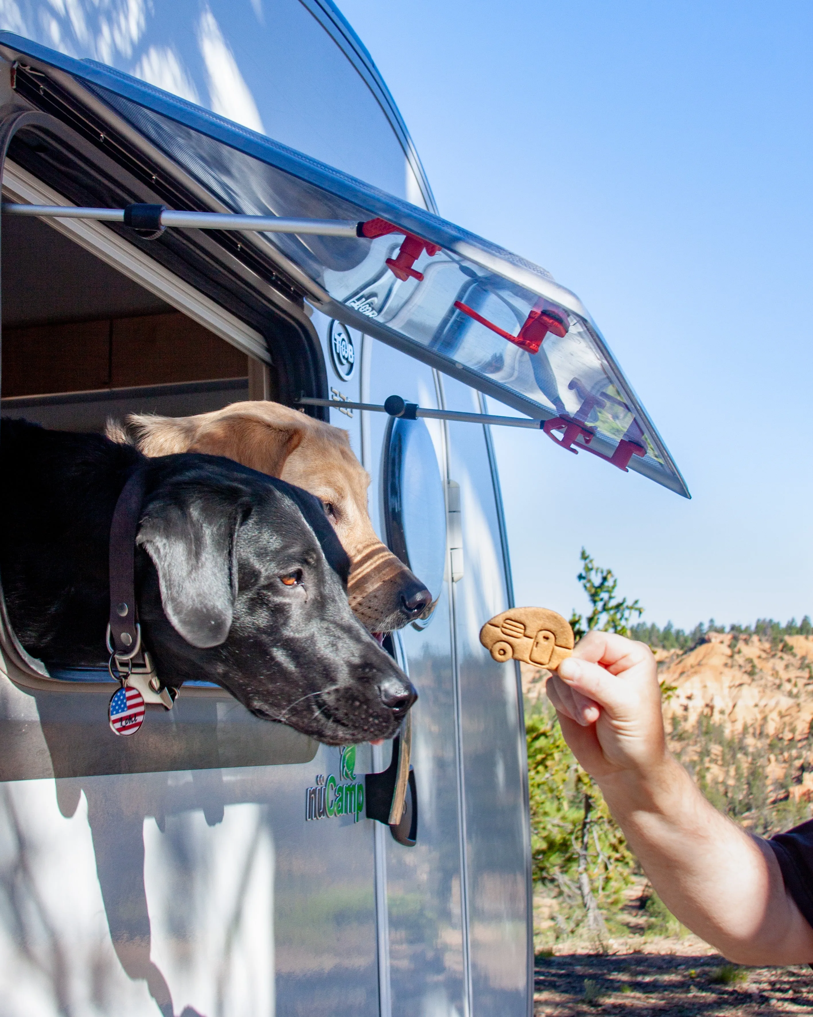 Teardrop Camper Shaped Cookie Cutter