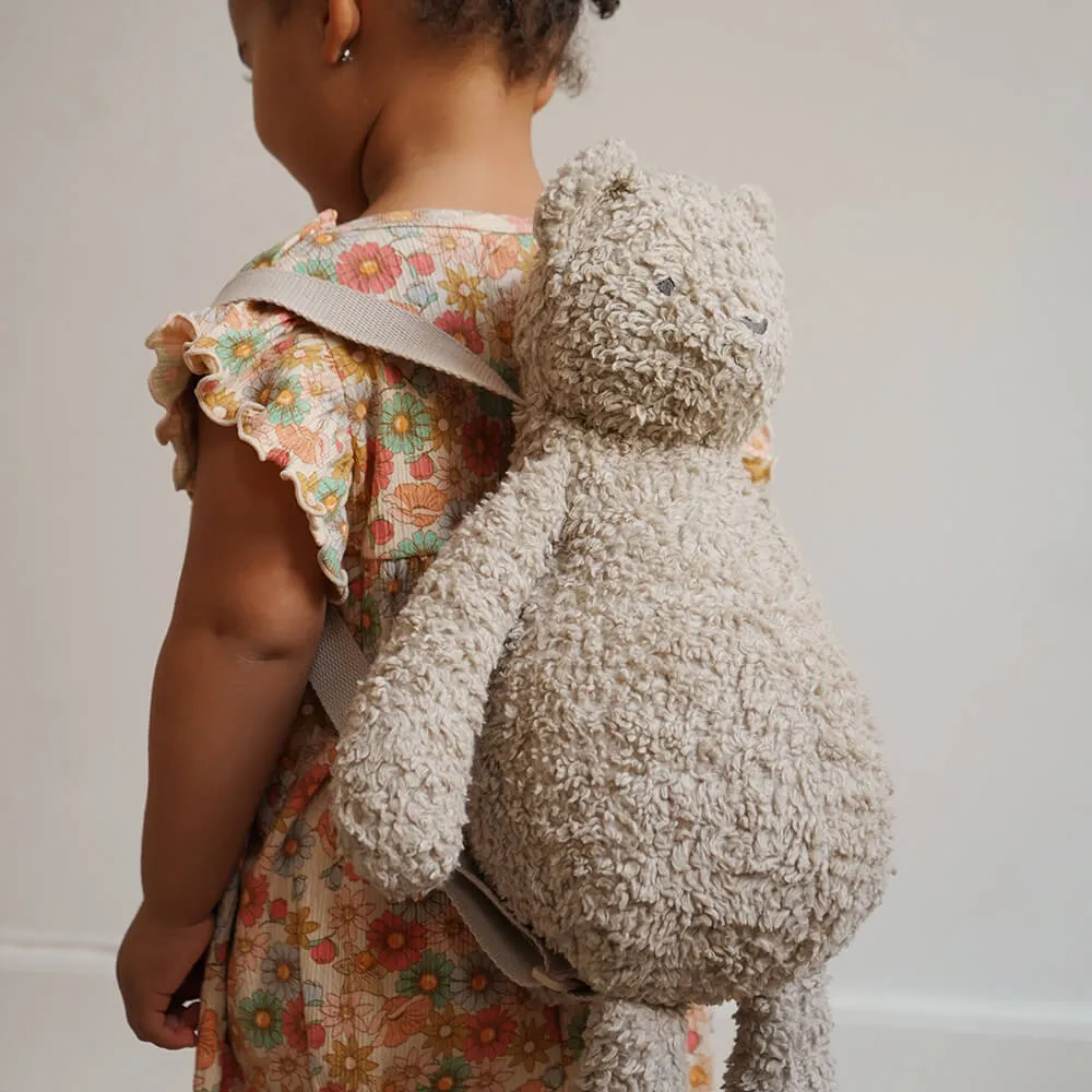 Teddy Backpack - Kuscheltierrucksack aus Bio-Sherpa