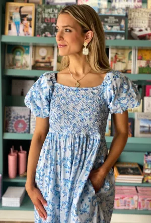 Teighen Smocked Floral Dress
