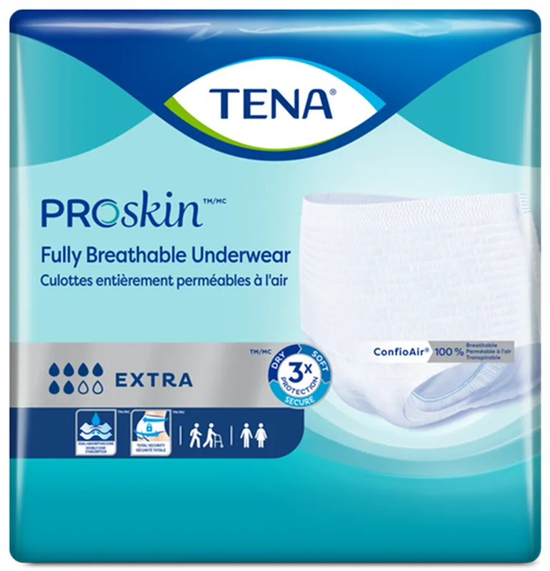 TENA® Extra Protective Incontinence Underwear, Extra Absorbency, Large
