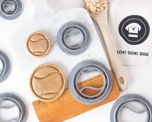 Tennis Ball Shaped Cookie Cutter (PLAIN with no words)