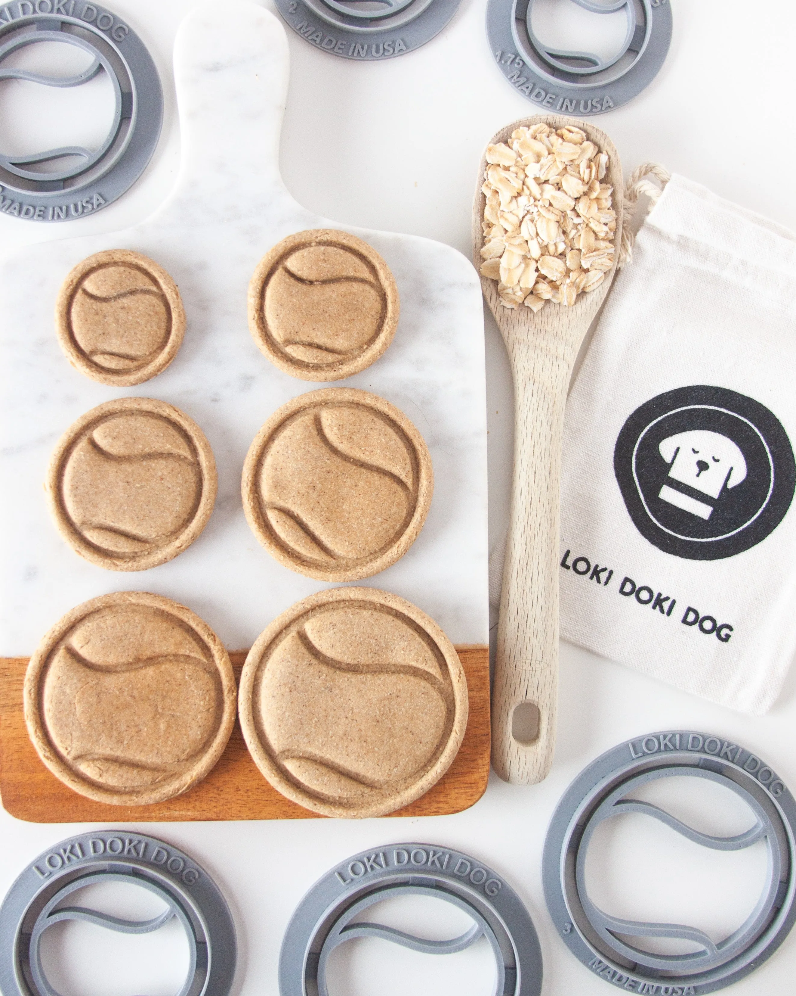 Tennis Ball Shaped Cookie Cutter (PLAIN with no words)