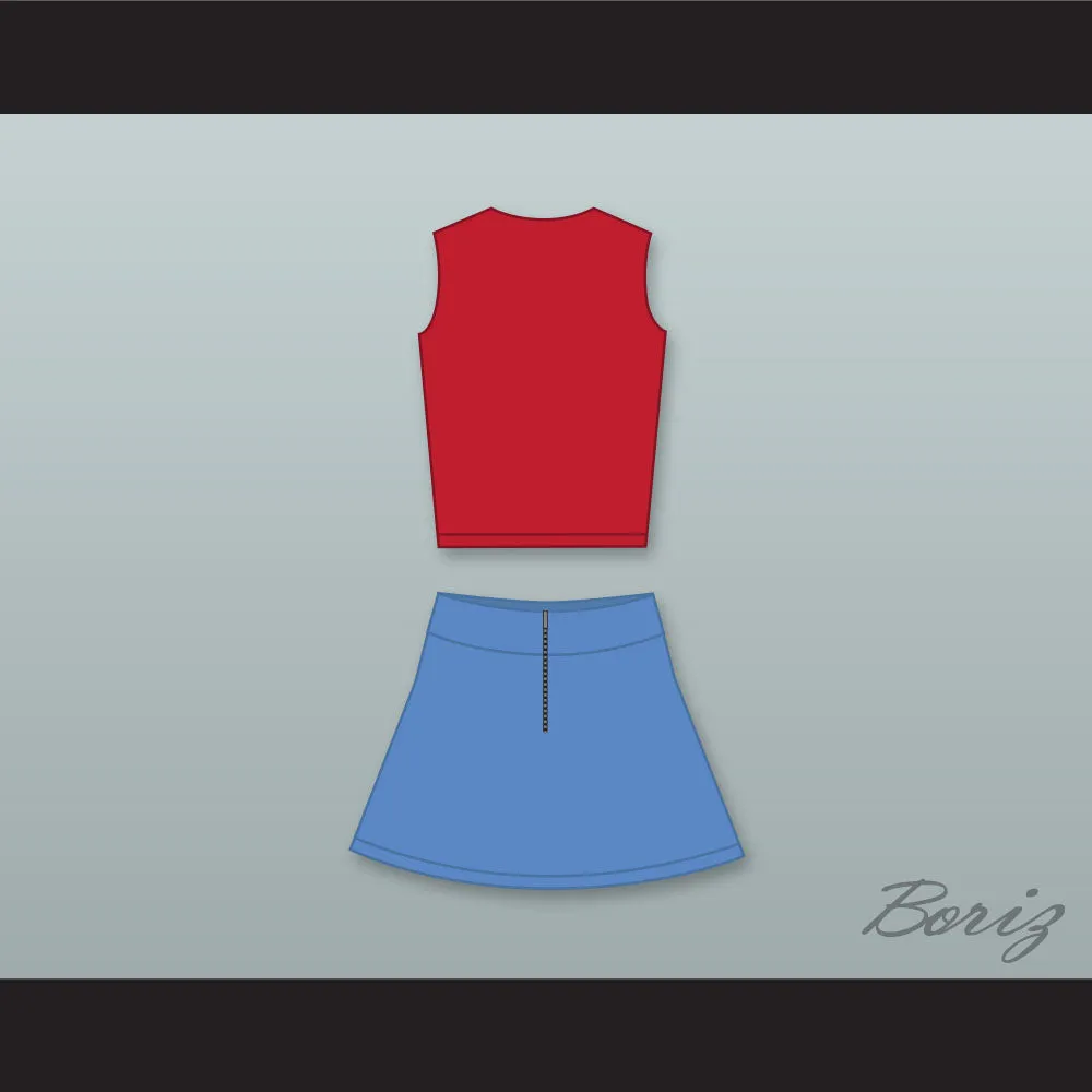 The East-West Coast Shets Cheerleader Uniform Bring It On: In It to Win It Design 8