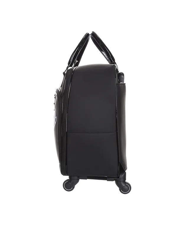 THE MAKE - Rosa Wheels Boston Bag - Black