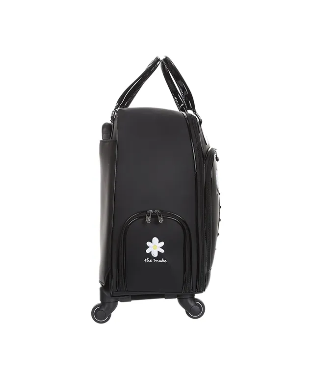 THE MAKE - Rosa Wheels Boston Bag - Black