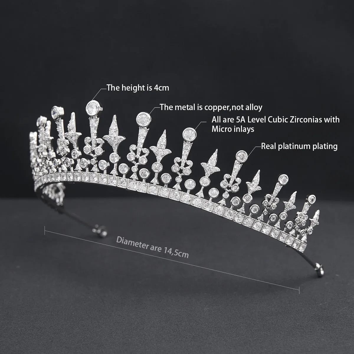 The Modern Fringe Tiara