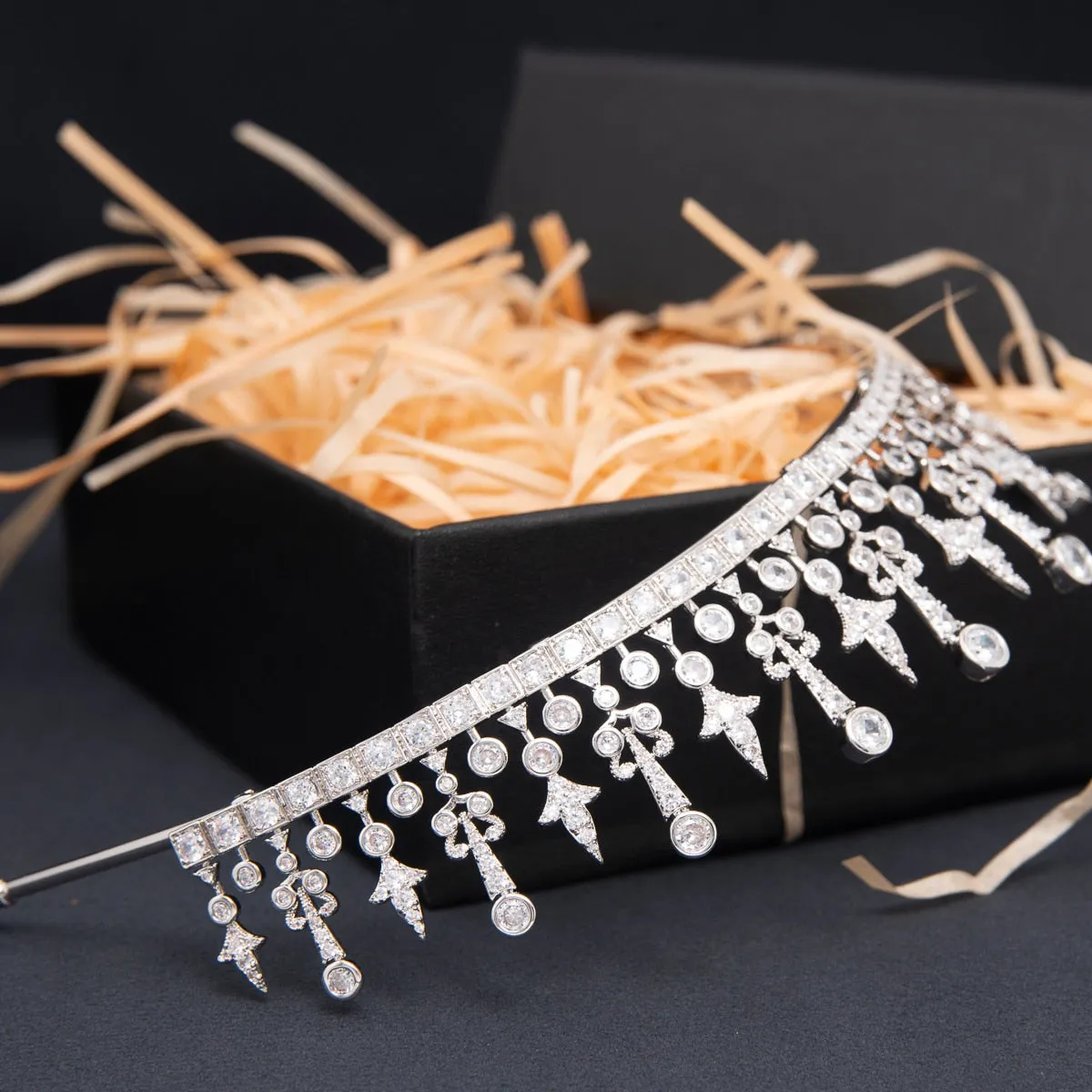 The Modern Fringe Tiara