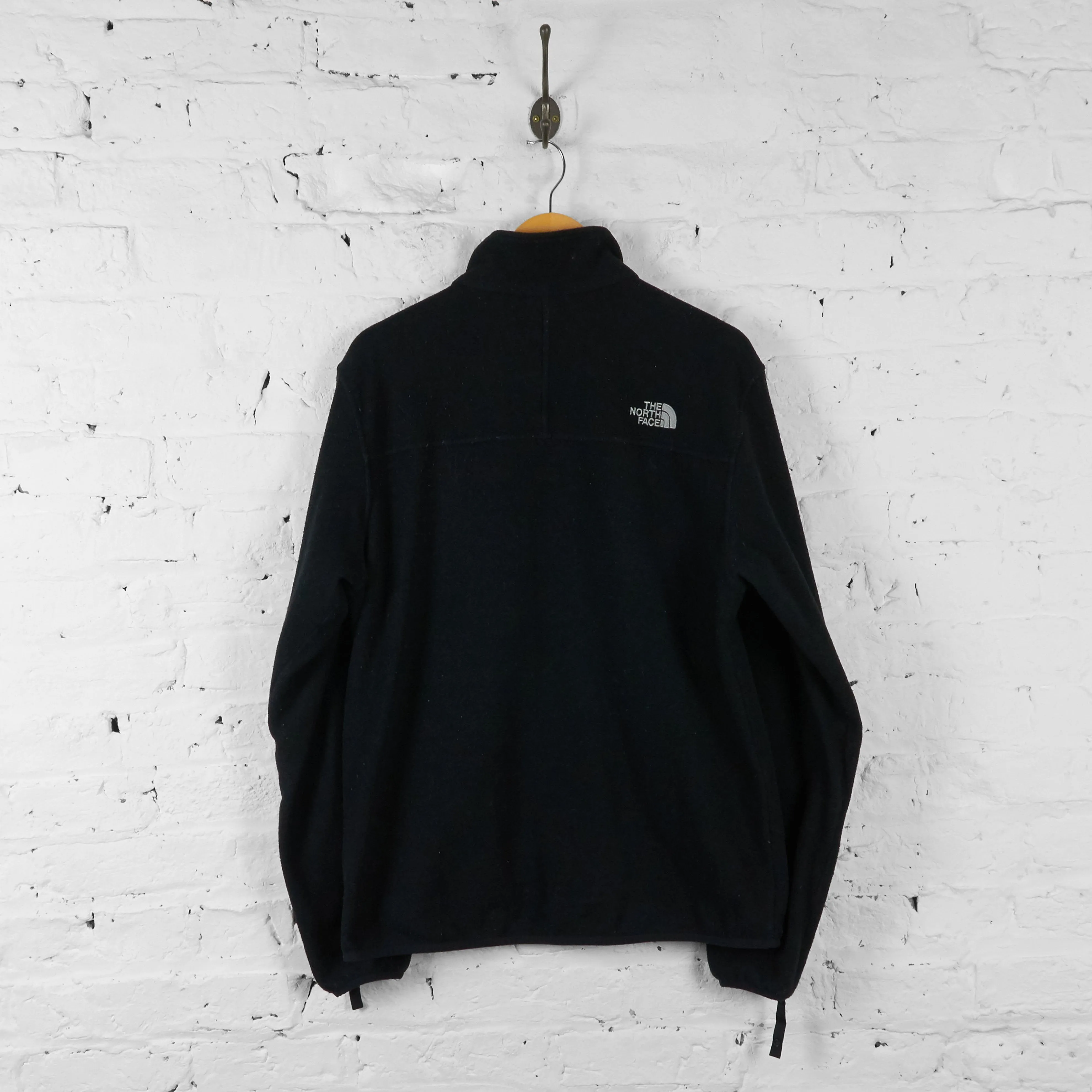 The North Face Full Zip Fleece Jacket - Black - L
