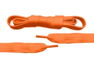 The Orange Flat Shoe Lace