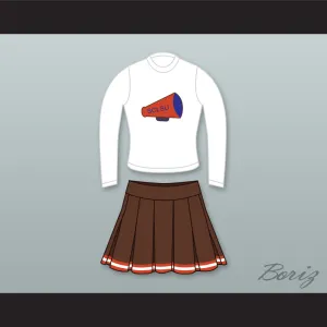 The Waterboy SCLSU Mud Dogs Long Sleeve Cheerleader Uniform