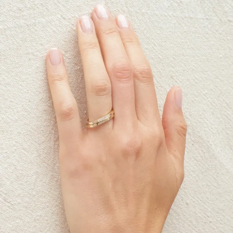 Thin Lucky Ring
