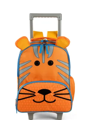 Tilami Lion 16 inch Double Handle Rolling Backpack