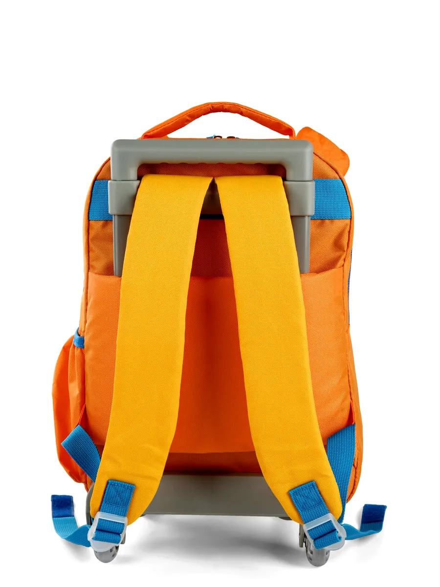 Tilami Lion 16 inch Double Handle Rolling Backpack