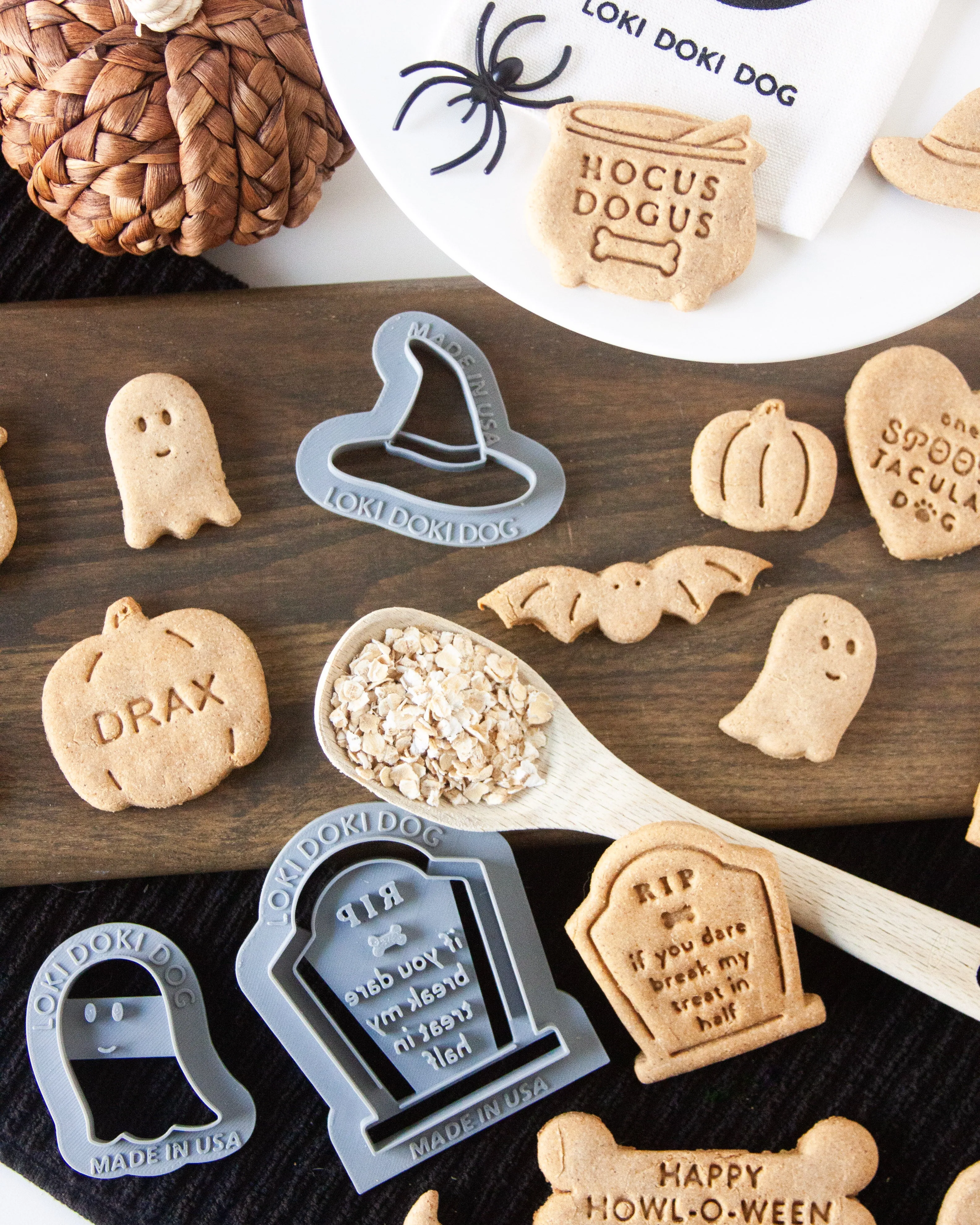 Tombstone Shape Halloween Dog Biscuit Cookie Cutter