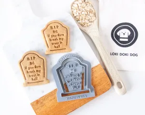 Tombstone Shape Halloween Dog Biscuit Cookie Cutter