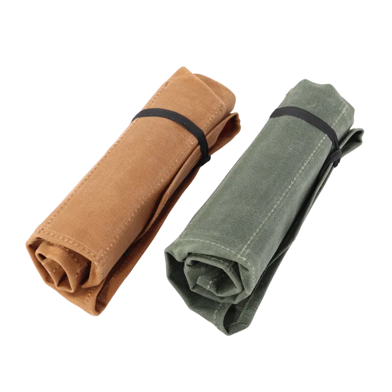 Tool Roll Waxed Canvas