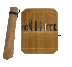 Tool Roll Waxed Canvas