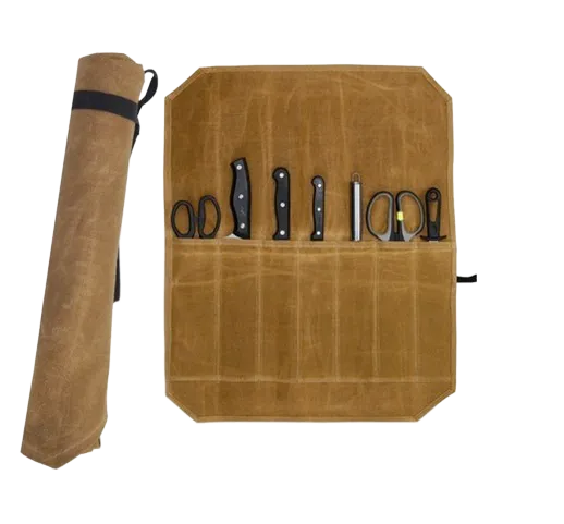 Tool Roll Waxed Canvas