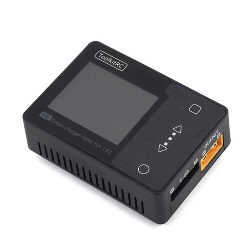 ToolkitRC M6 V2.0 150W 10A Charger, Cell Checker, Servo Tester
