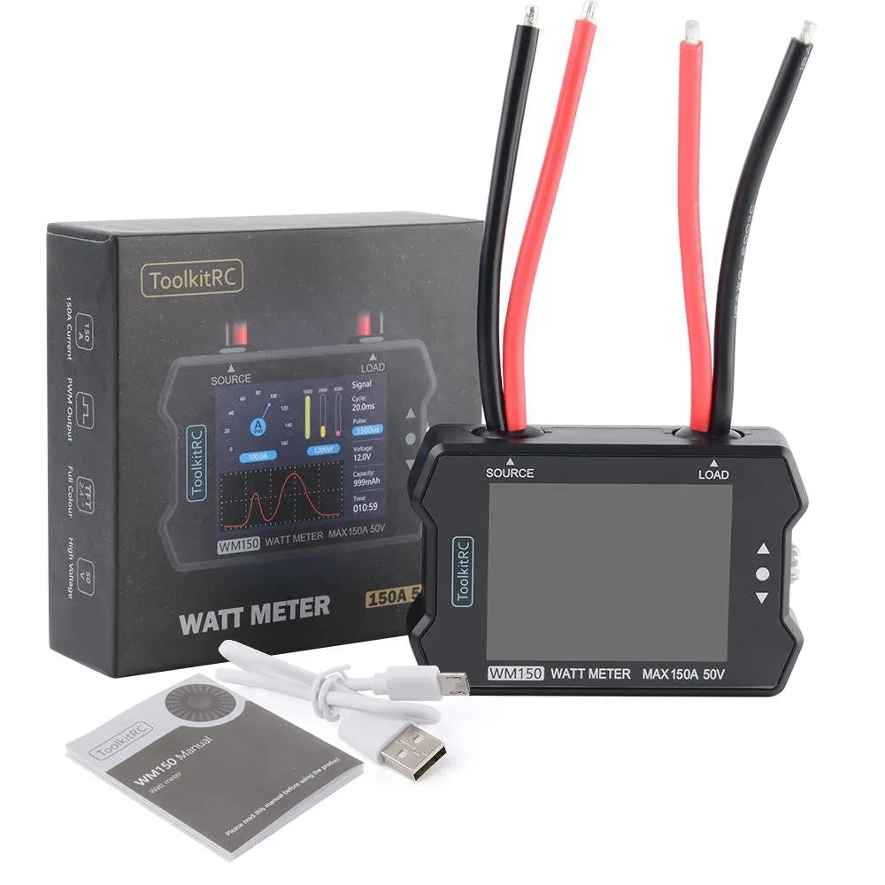 ToolkitRC WM150 Advanced Watt Meter - TRC-B-01-02
