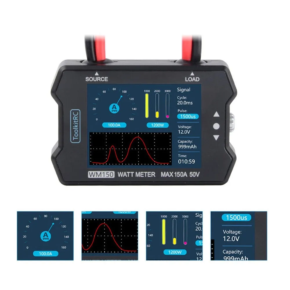 ToolkitRC WM150 Advanced Watt Meter - TRC-B-01-02