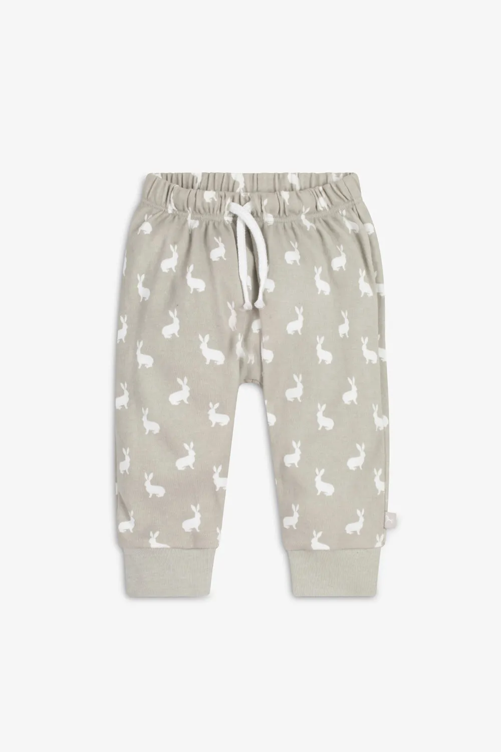 Top and Pants Set, fawn hare print