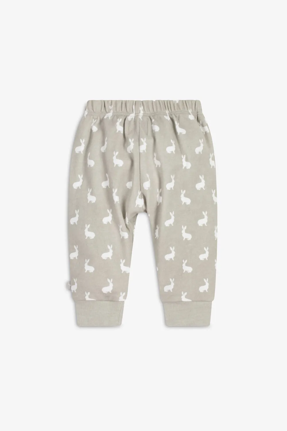 Top and Pants Set, fawn hare print