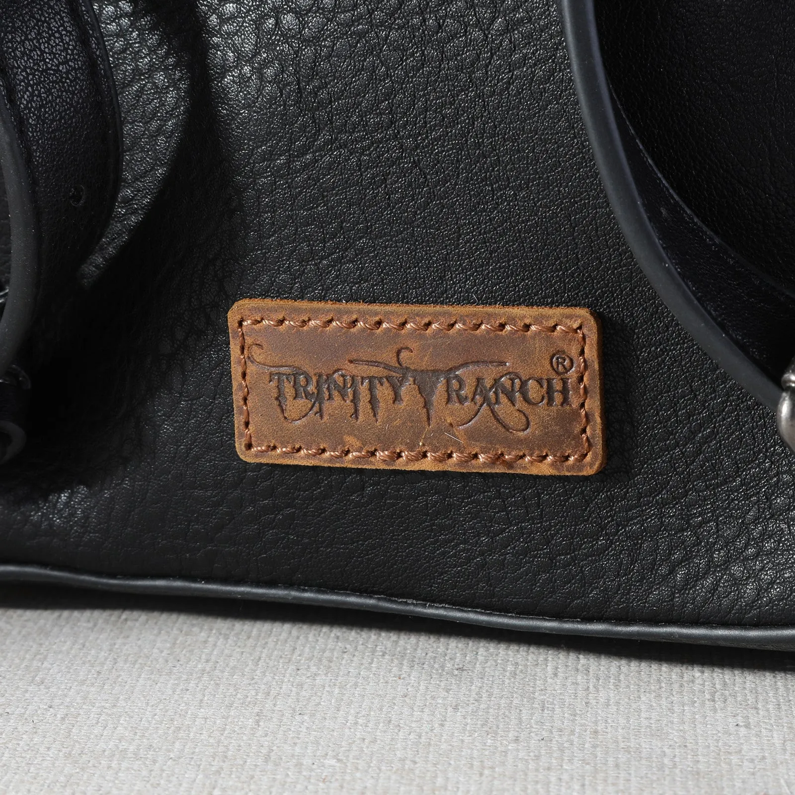 TR160-9110 Trinity Ranch Hair-On Cowhide Collection Mini Backpack