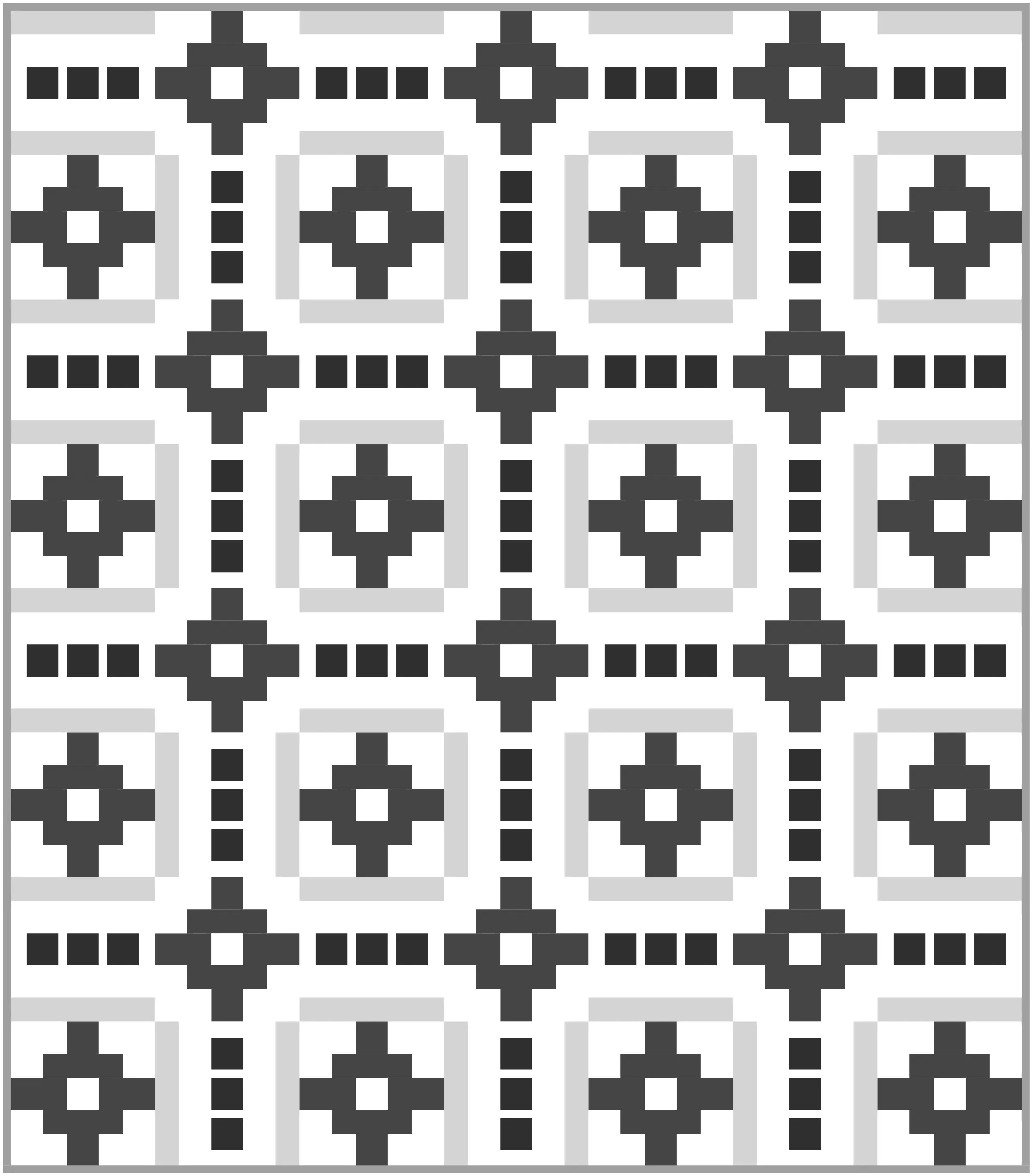 Traffic Quilt Block Pattern