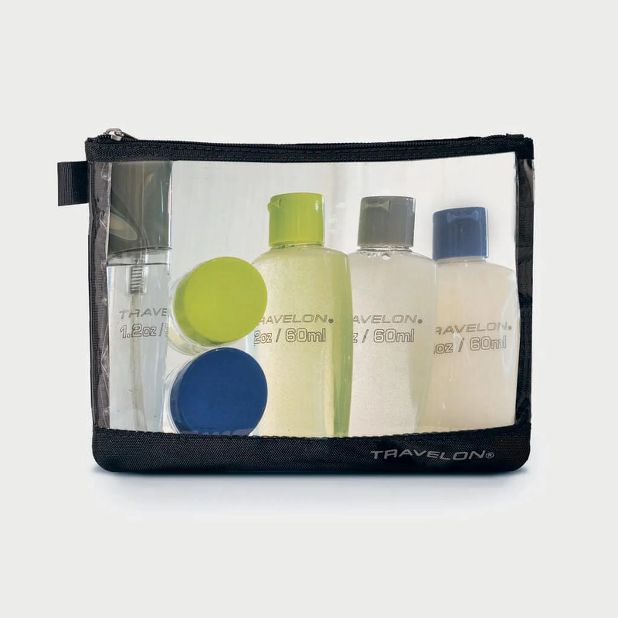 Travelon 1-Quart Zip-Top Bag with Bottles