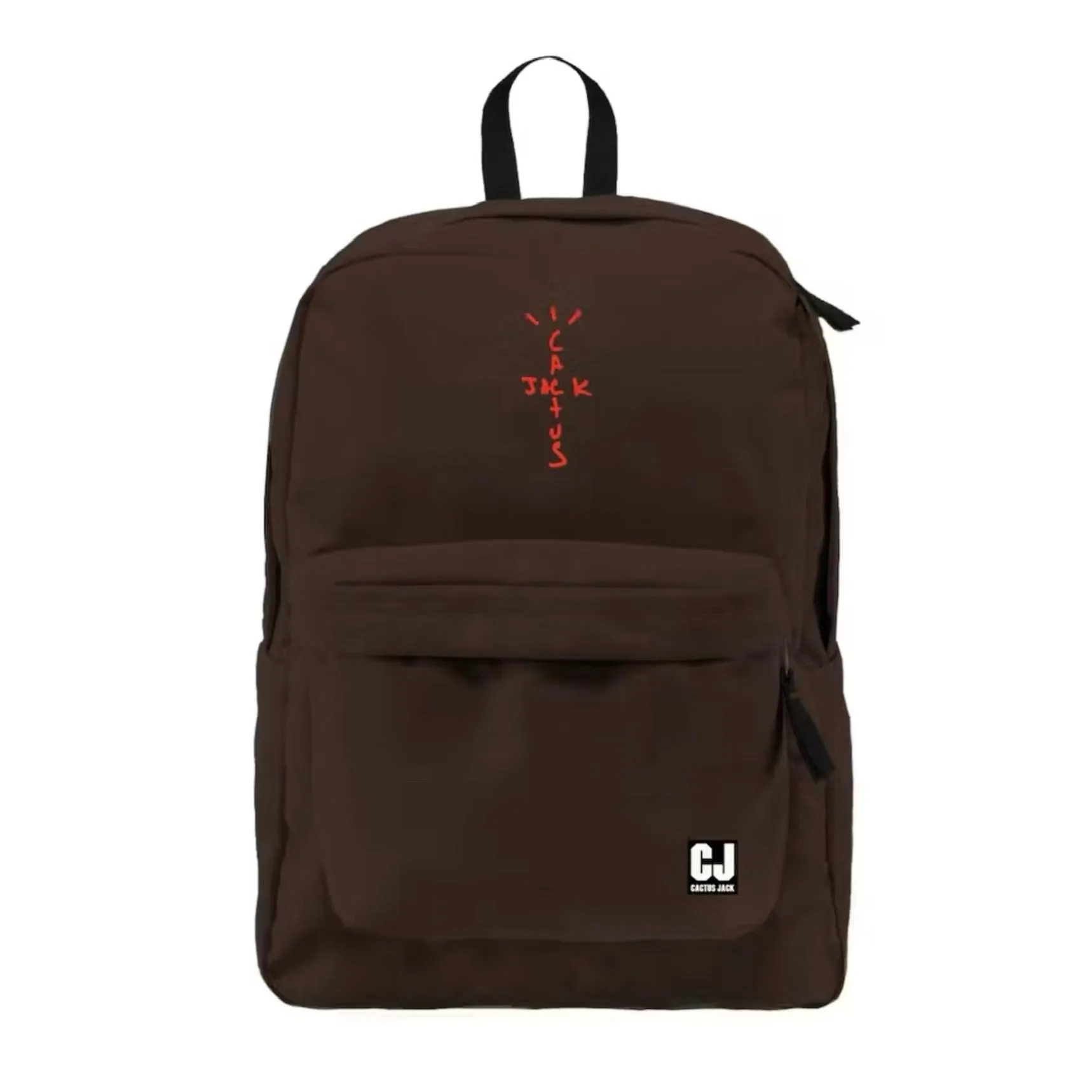 Travis Scott Cactus Jack Backpack With Patch Set Brown