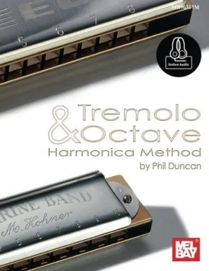 Tremolo & Octave Harmonica Method (Book   Online Audio)