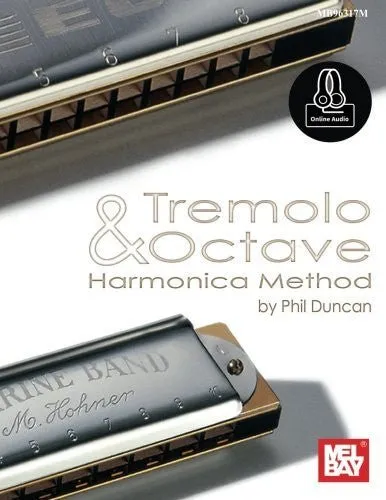 Tremolo & Octave Harmonica Method (Book   Online Audio)