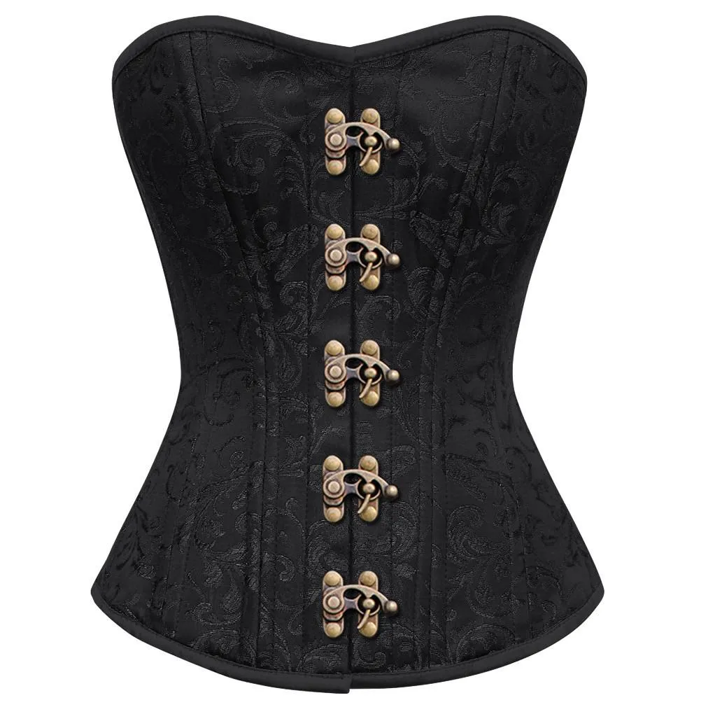 Trine Brocade Waist Training Corset