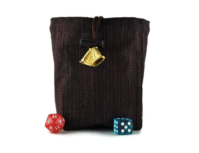 Trio of Frogs dice bag