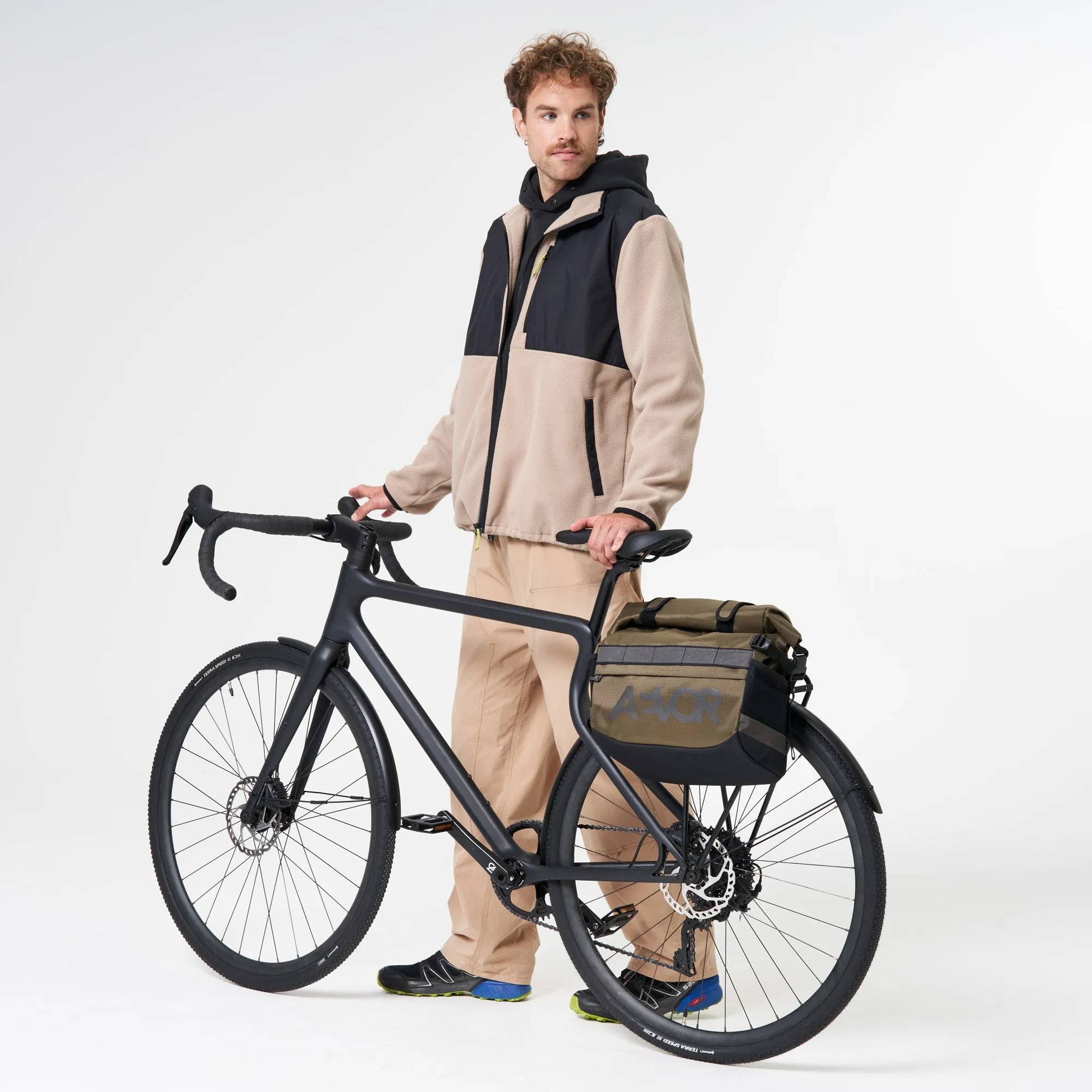 Triple Bike Bag - Proof Olive Gold