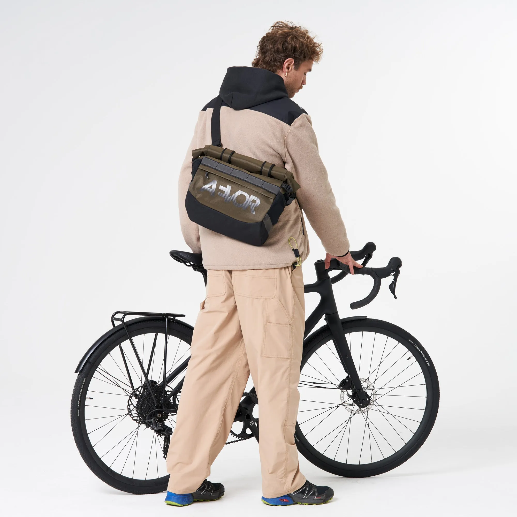 Triple Bike Bag - Proof Olive Gold