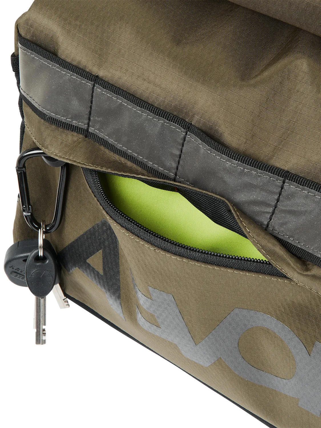 Triple Bike Bag - Proof Olive Gold
