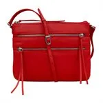 Triple Zip Crossbody