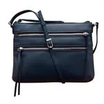 Triple Zip Crossbody