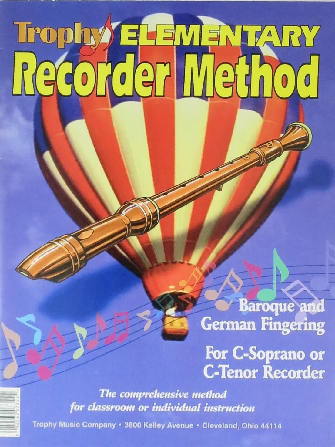 Trophy Elementary Recorder Method Book - C
