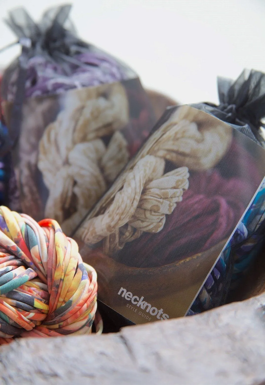 Turquoise and Black Infinity Scarf 'Aqua'