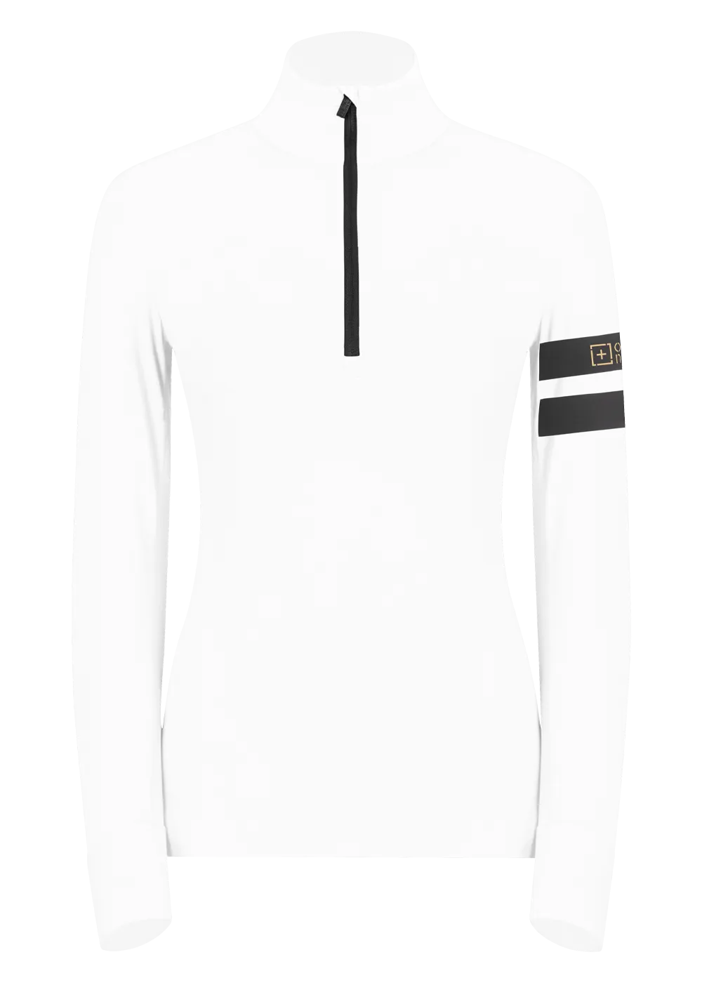 Turtleneck With Half Zip W