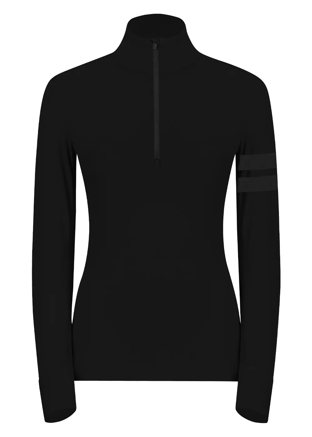 Turtleneck With Half Zip W