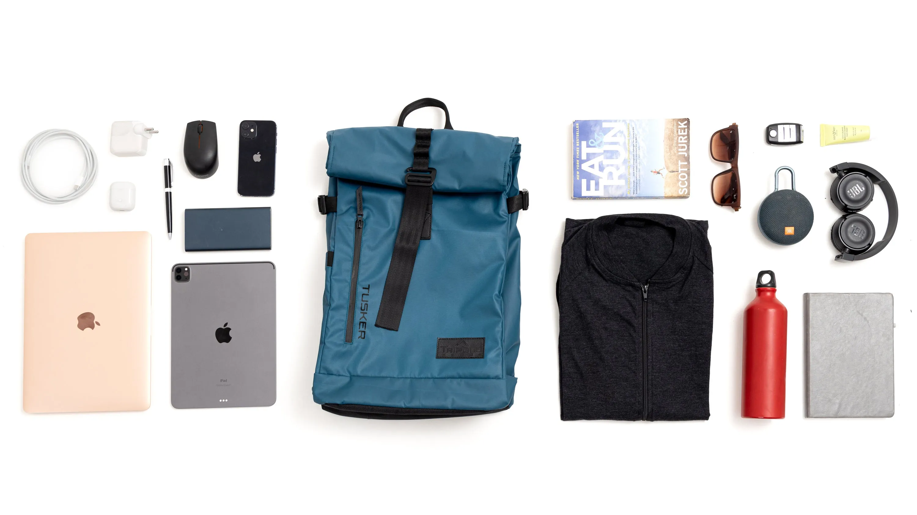 Tusker Roller Top Laptop Backpack  | 3 Year Warranty