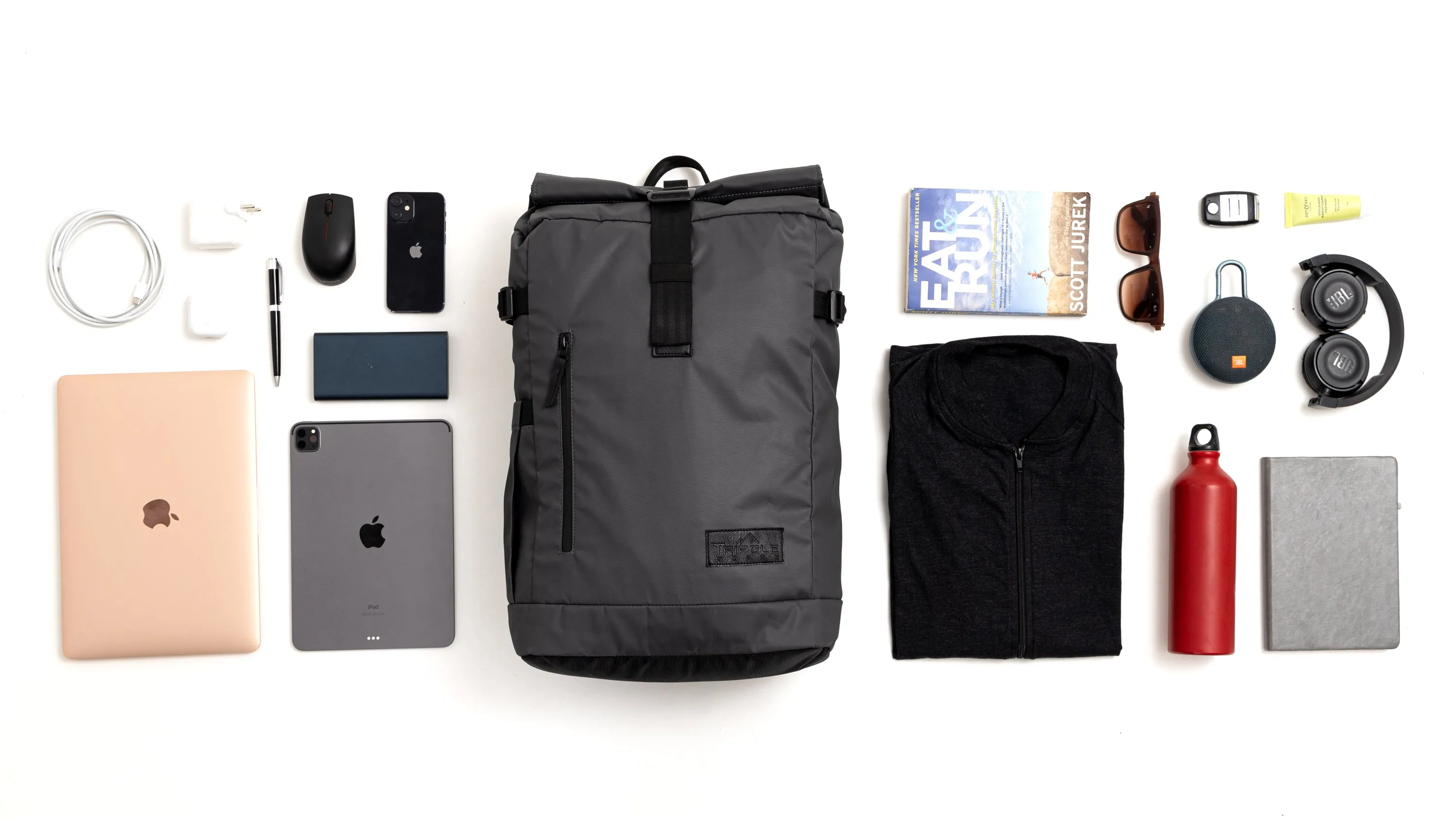 Tusker Roller Top Laptop Backpack  | 3 Year Warranty