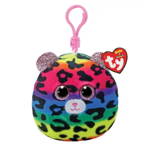 Ty Mini Beanie Squish-A-Boos™ Dotty Leopard Clip